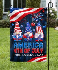 4th of July Gnomes Independence Day American Flag MLN1297F