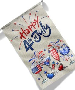 4th of july red white and blue wine patriotic flag tqn1171f 7892