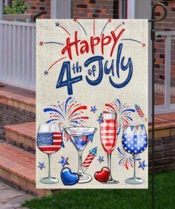 4th of july red white and blue wine patriotic flag tqn1171f 8756