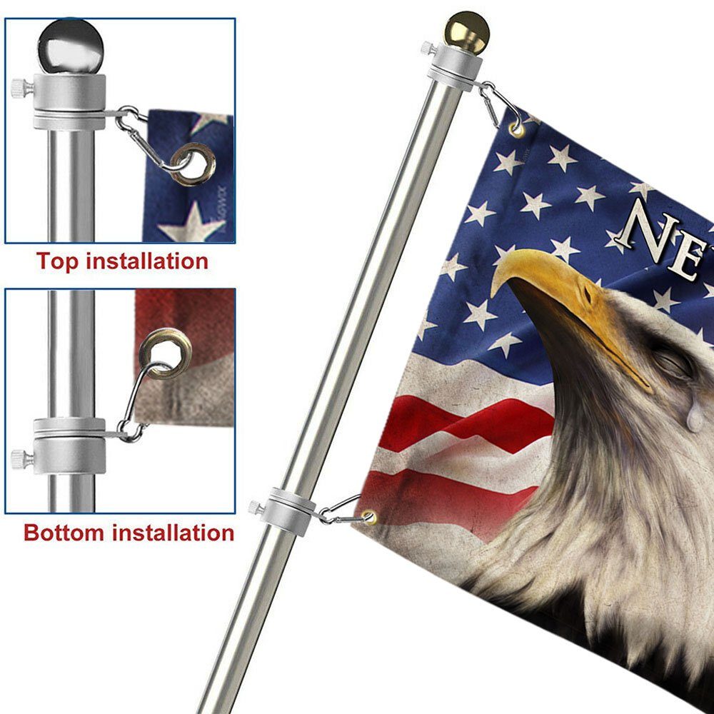 9.11 America Patriot Day Grommet Flag Remembering The Fallen LNT392GFv1 - Image 8