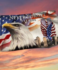 9.11 america patriot day grommet flag remembering the fallen lnt392gfv1 8771