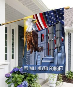 9.11 Day We Will Never Forget Flag America Patriot Day LNT4145F
