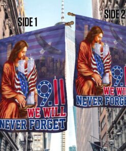 9.11 flag america patriot day flag we will never forget lnt320f 2383