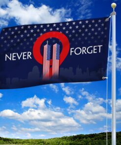 9.11 flag america patriotic grommet flag never forget lnt381gf 8053