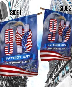 9.11 flag patriot day never forget mlh1757f 3591