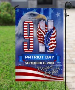 9.11 flag patriot day never forget mlh1757f 7946