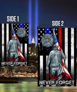 9.11 never forget flag america patriot flag patriot day never forget lnt405f 1118