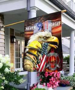 9/11 Firefighter Flag 20th Anniversary Patriot Day QNN527Fv1