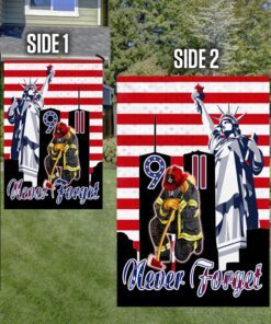 911 flag, never forget 911, firefighter lnt244f 7131