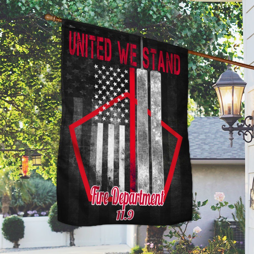 9/11 Flag, Never Forget 911, Flag For Fire Department, United We Stand LNT248F - Image 2