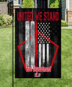 911 flag, never forget 911, flag for fire department, united we stand lnt248f 4799
