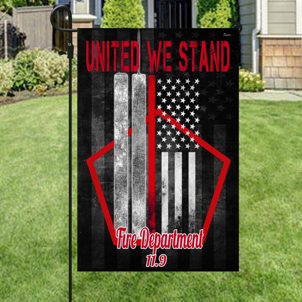 9/11 Flag, Never Forget 911, Flag For Fire Department, United We Stand LNT248F - Image 4