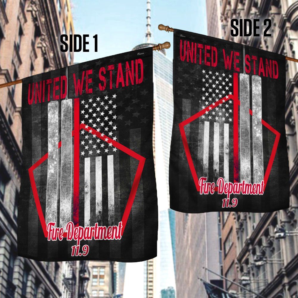 9/11 Flag, Never Forget 911, Flag For Fire Department, United We Stand LNT248F - Image 3