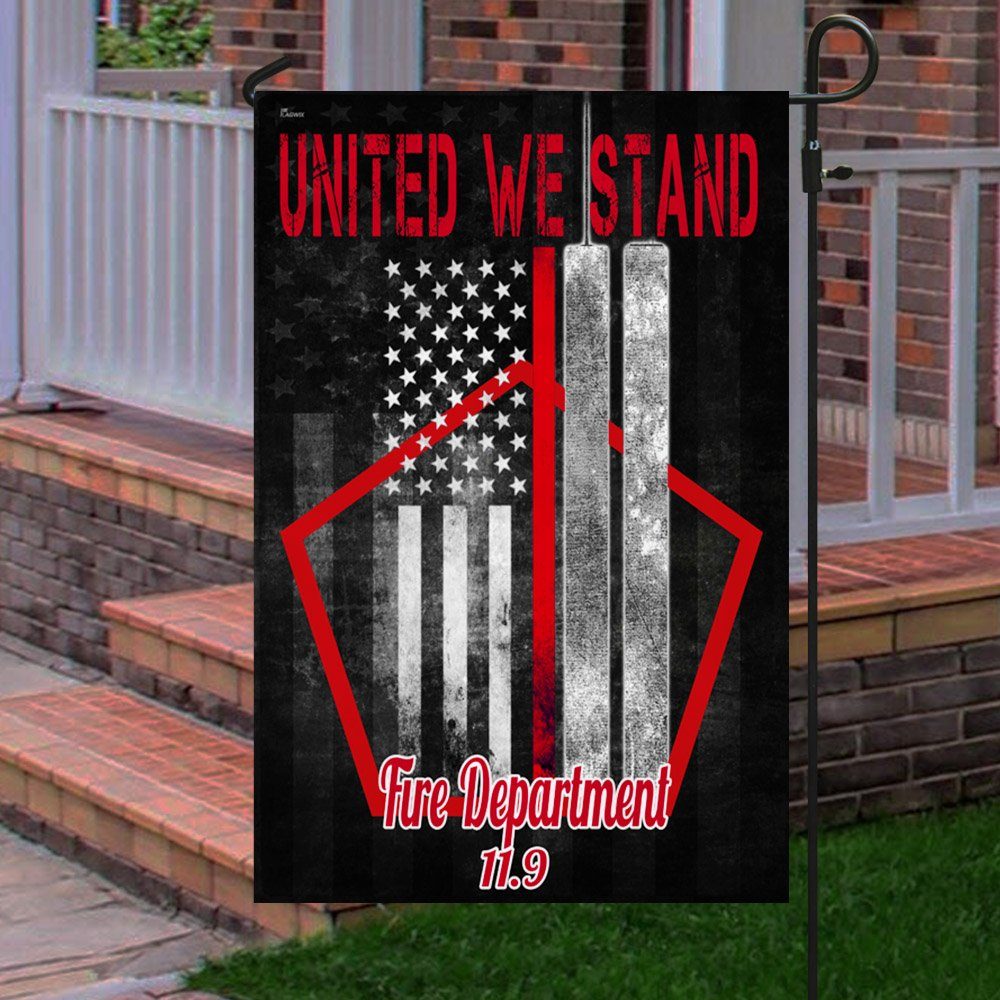 9/11 Flag, Never Forget 911, Flag For Fire Department, United We Stand LNT248F - Image 5