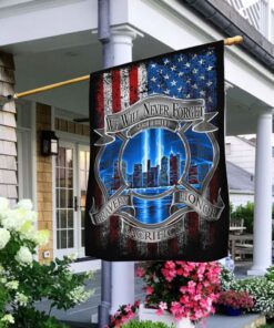 9/11 Flag, The 9/11 Attacks, Never Forget 911, Flag For Firefighter, Firefighter Logo LNT245F