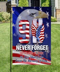 911 flag american eagle. patriot day thh3308f 4958