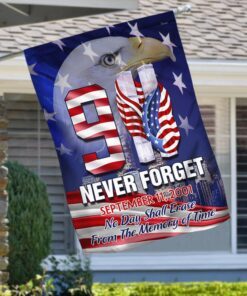911 flag american eagle. patriot day thh3308f 7366