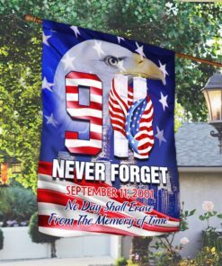 911 flag american eagle. patriot day thh3308f 7439