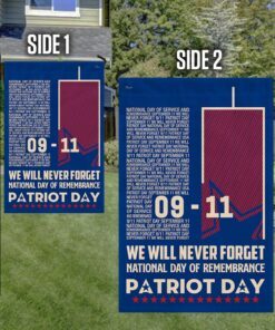 911 flag national day of remembrance we will never forget september 11 patriot day 9.11 mbh126f 1302