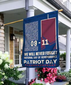 911 Flag National Day Of Remembrance We Will Never Forget September 11 Patriot Day 9.11 MBH126F