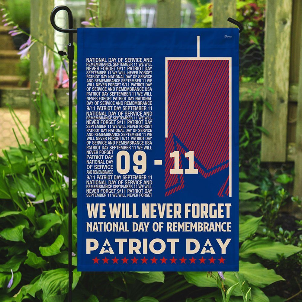 911 Flag National Day Of Remembrance We Will Never Forget September 11 Patriot Day 9.11 MBH126F - Image 5