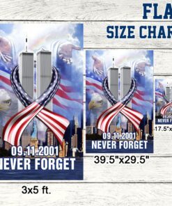 911 flag never forget september 11 american patriotic flag thh3249fv1 8200