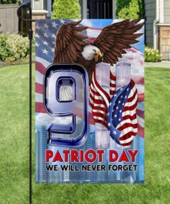 911 flag patriot day we will never forget bnn386f 3656