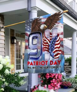 911 Flag Patriot Day We Will Never Forget BNN386F