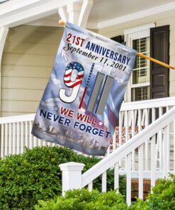 911 flag we will never forget 21st anniversary bnn147f 6341
