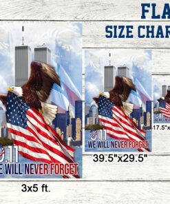 911 flag we will never forget bnn426f 3126