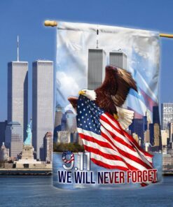 911 Flag We Will Never Forget BNN426F