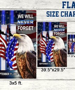 911 flag we will never forget lnt414f 1273