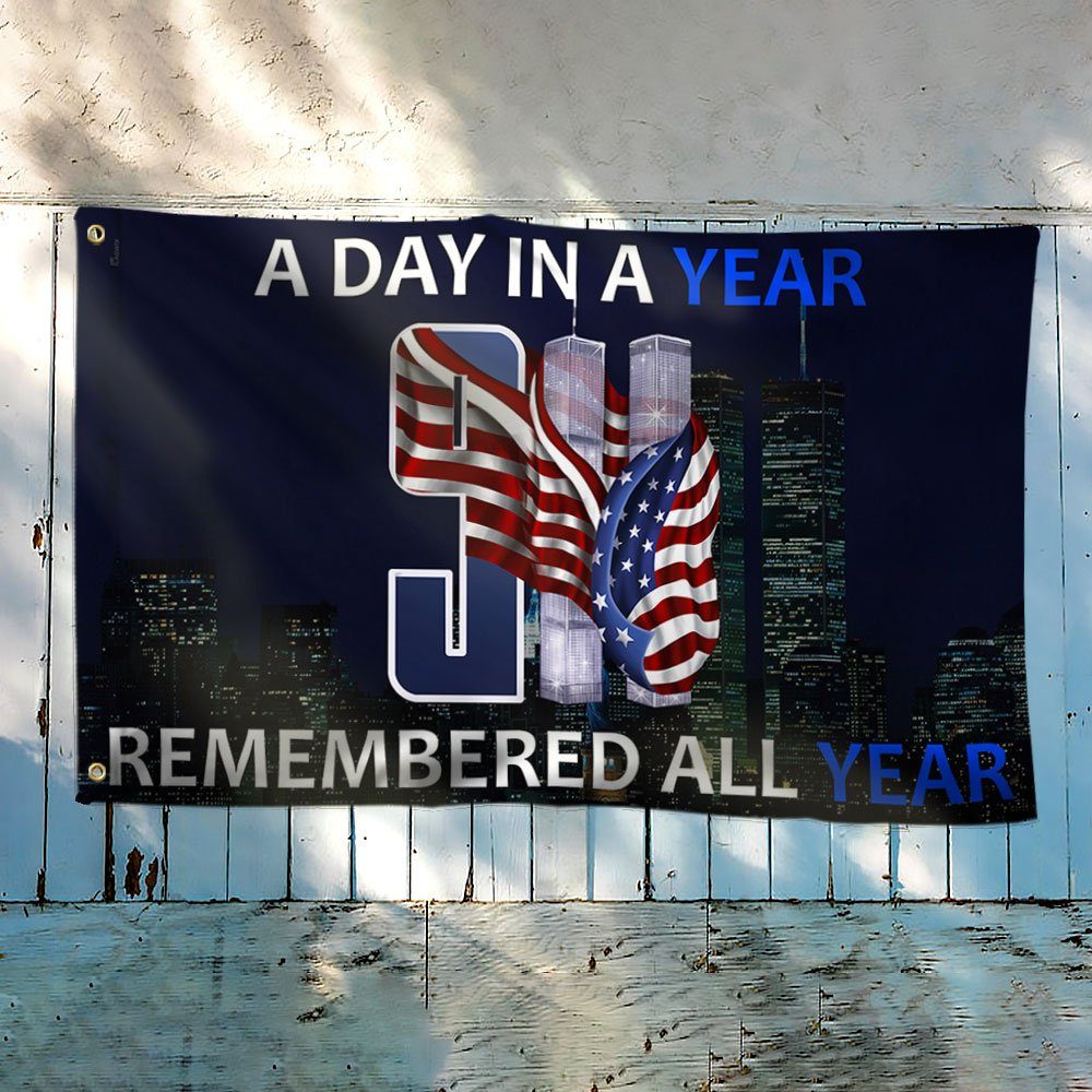 911 Grommet Flag A Day In A Year Remembered All Year BNL105GF - Image 3