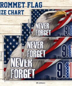 911 grommet flag never forget ant150gf 4781