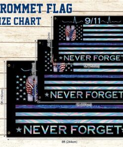 911 grommet flag patriot day never forget ddh2744f 6869