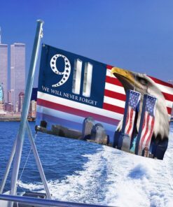 911 grommet flag we will never forget 911 patriot day bnn406gfv1 4844