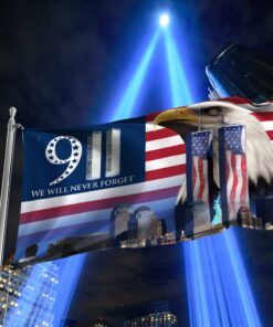 911 grommet flag we will never forget 911 patriot day bnn406gfv1 4938