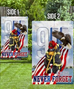 911 memorial september 11th never forget flag mln320f 8672