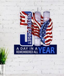 911 metal sign a day in a year remembered all year anl193ms 8785