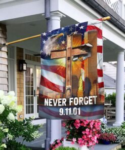 9/11 Never Forget Patriot Day Flag QNN526F
