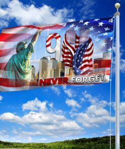 911 never forget patriot day grommet flag mln357gf 2805