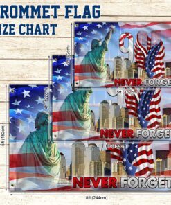 911 never forget patriot day grommet flag mln357gf 6020