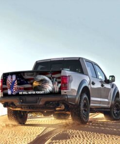 911 never forget truck tailgate decal sticker wrap pn334td 3267