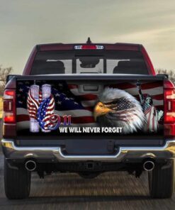 911 Never Forget Truck Tailgate Decal Sticker Wrap PN334TD