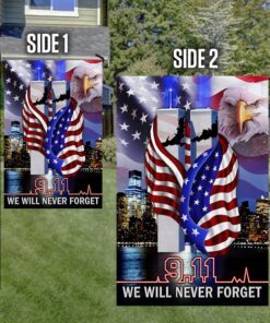 911 patriot day flag 911 never forget tqn342f 5206
