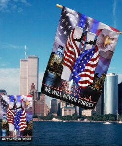 911 patriot day flag 911 never forget tqn342f 5408