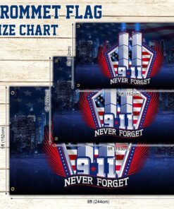 911 patriot day grommet flag 911 never forget tqn367gf 6771