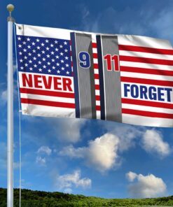 911 patriot day grommet flag september 11 attacks never forget 911 tqn271gf 7786