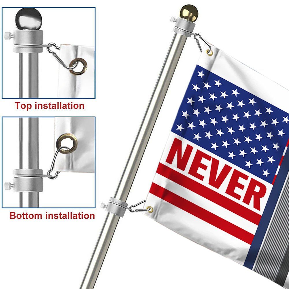 911 Patriot Day Grommet Flag September 11 Attacks Never Forget 9/11 TQN271GF - Image 6