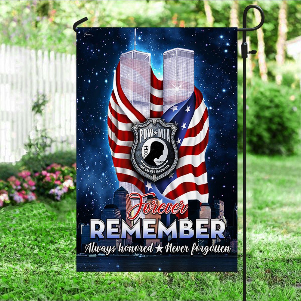 911 Patriot Day POW/MIA Flag September 11 Attacks Never Forget 9/11  TQN329F - Image 4